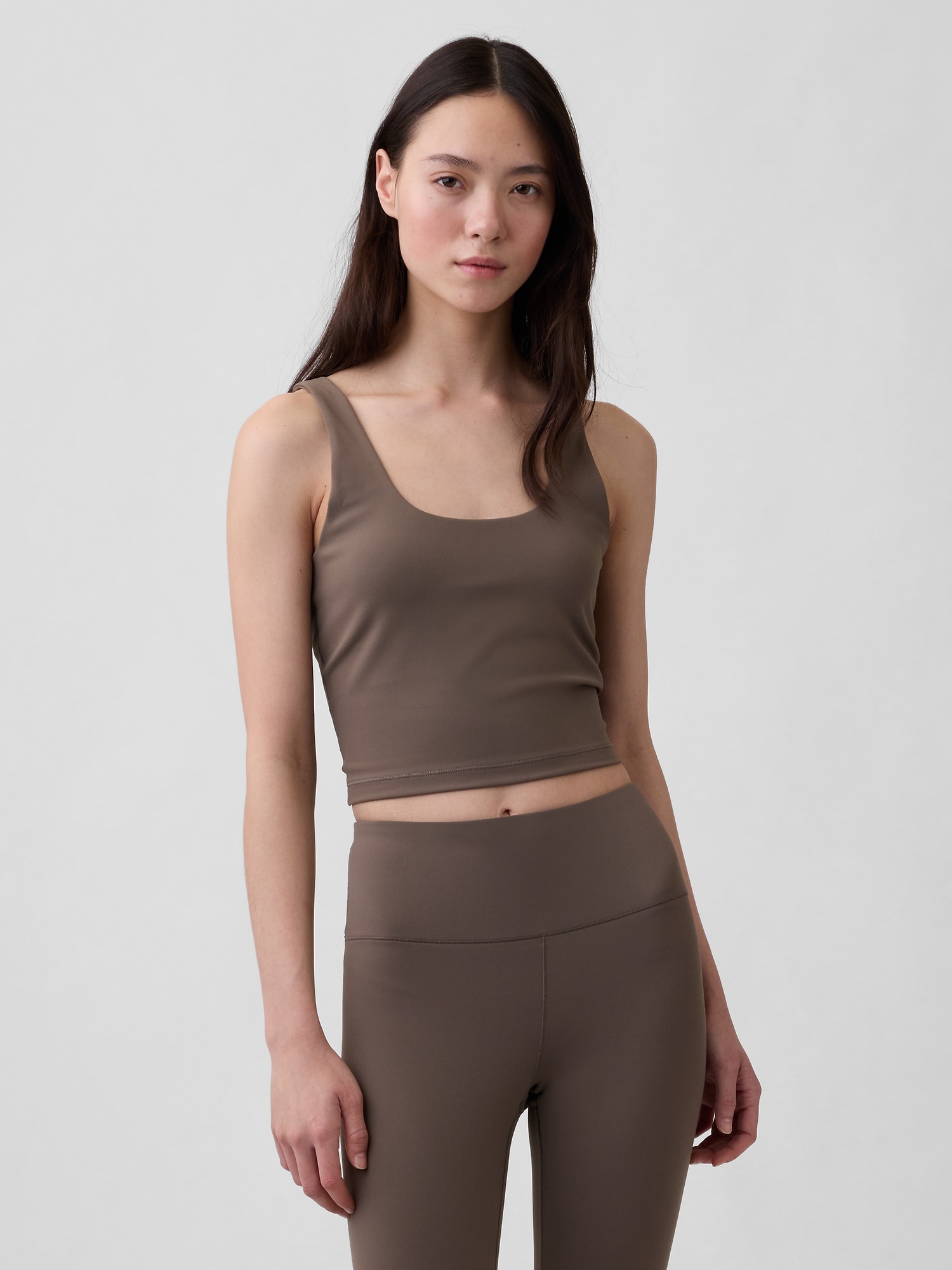 CAMISOLE À SOUTIEN-GORGE INTÉGRÉ LISSE GAPFIT