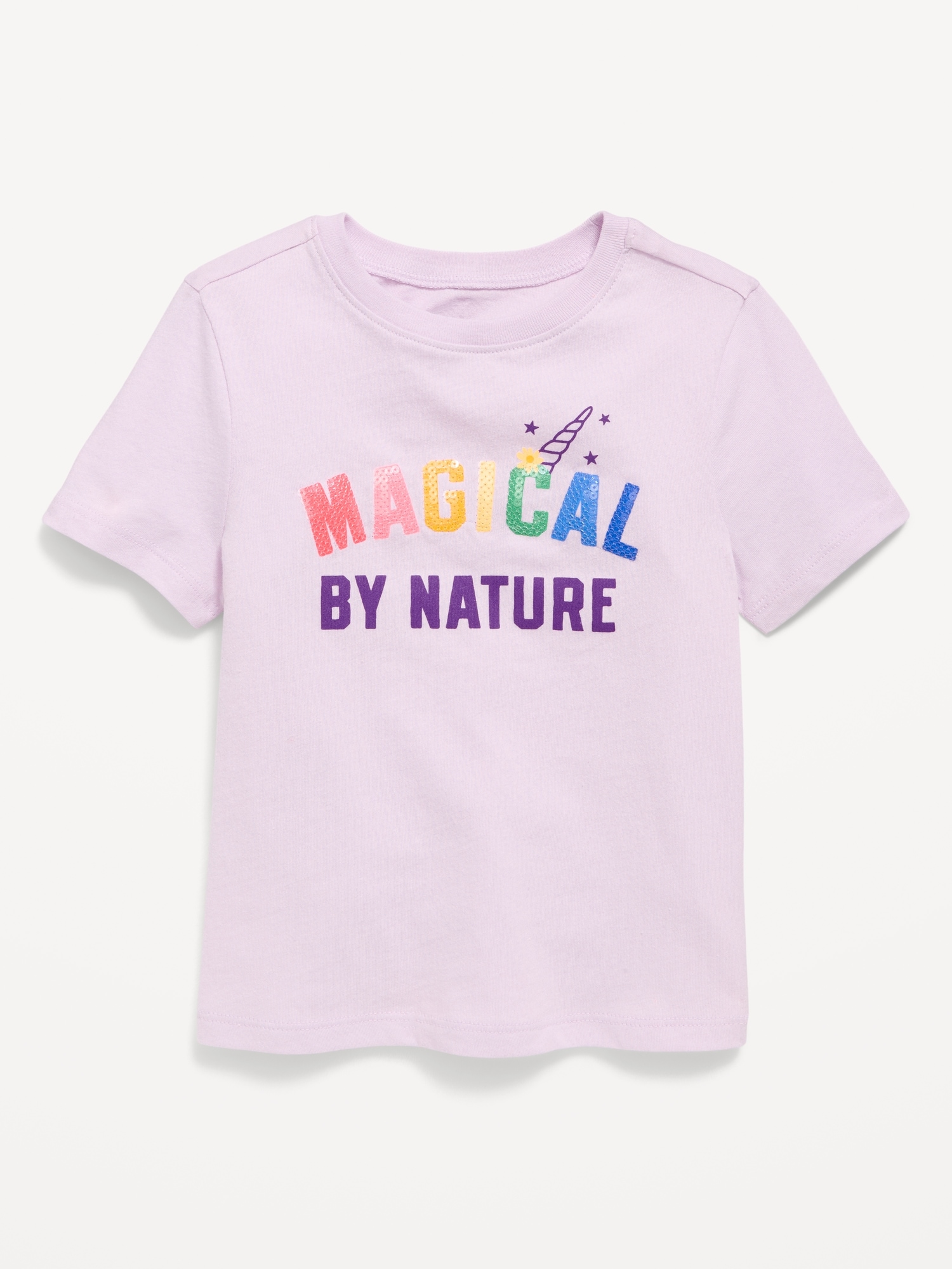 T-SHIRT À IMPRIMÉ À MANCHES COURTES POUR TOUTE-PETITE
