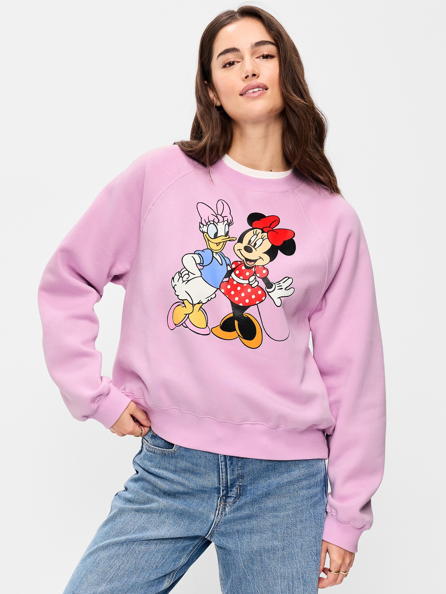 Old Navy x Disney SoComfy Oversized Graphic Sweatshirt for Women