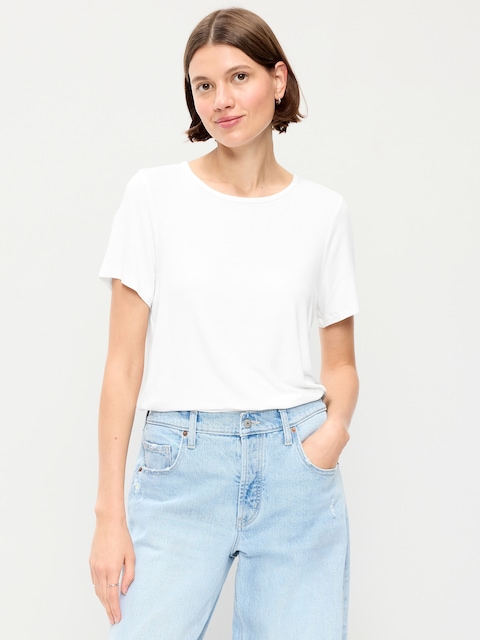 Luxe Crew-Neck T-Shirt