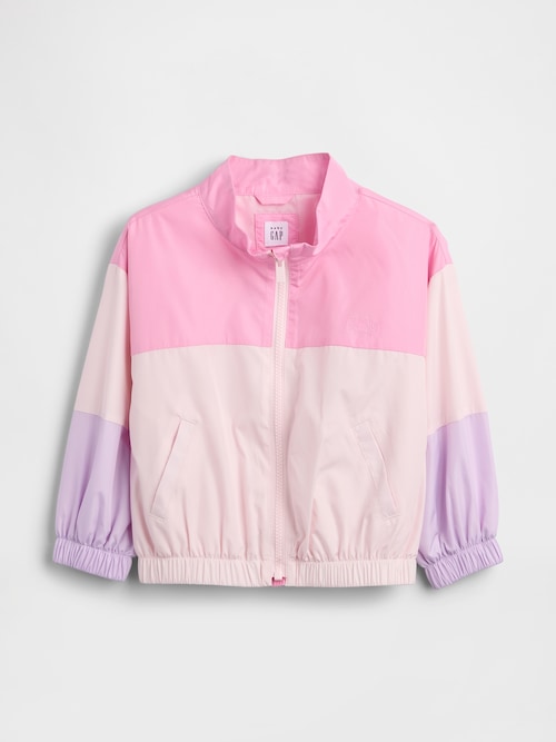 カラーブロック GAPロゴ ウィンドブレーカー (幼児・ベビー)