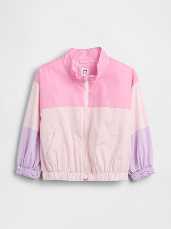 カラーブロック GAPロゴ ウィンドブレーカー (幼児・ベビー)-0