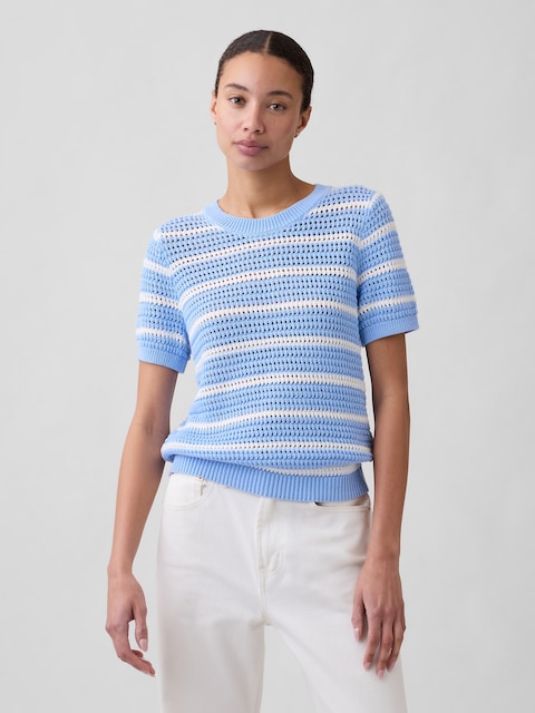 Relaxed Crochet Top