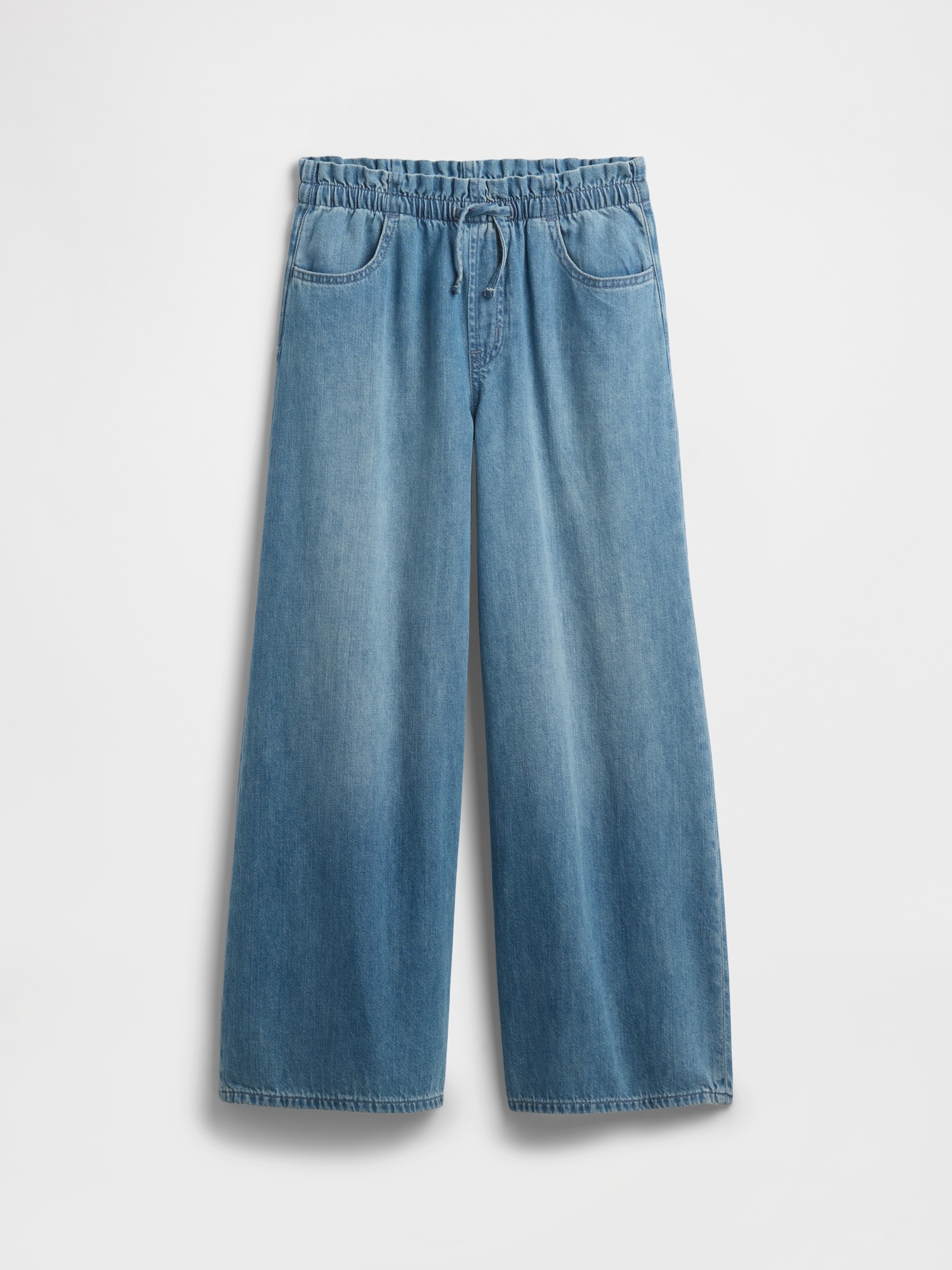 Kids Mid Rise SuperLight Pull-On Baggy Jeans