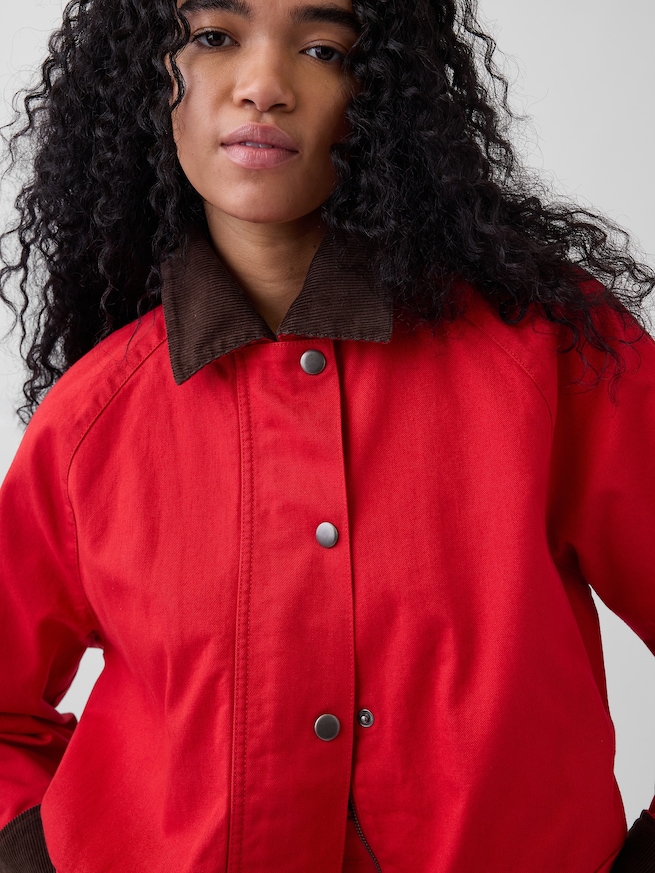 オーバーサイズ チョアジャケット-3