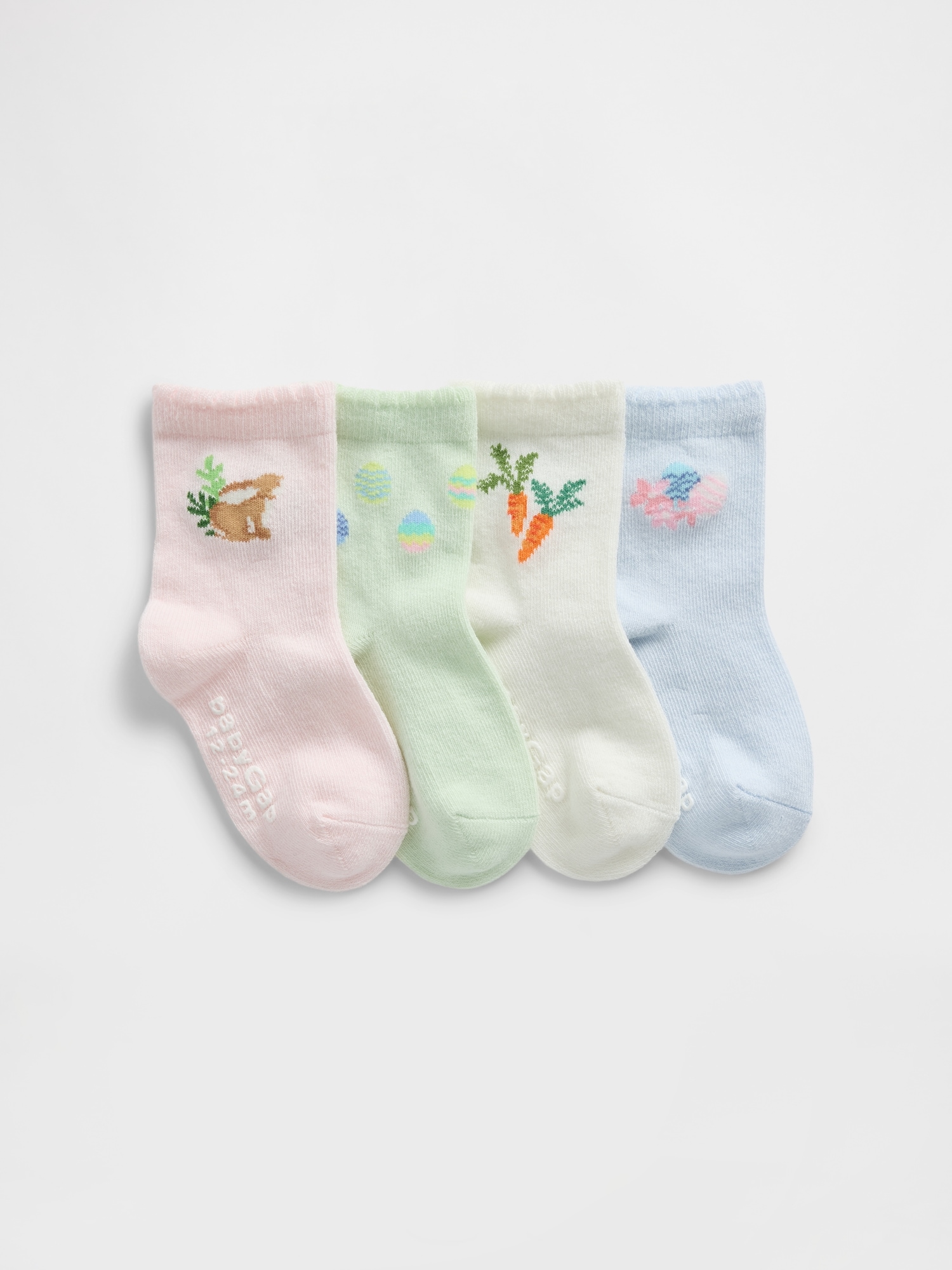 Baby & Toddler Ruffle Crew Socks (4-Pack)
