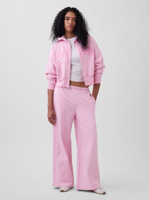 フレンチテリー GAP1969ロゴ バギースウェットパンツ