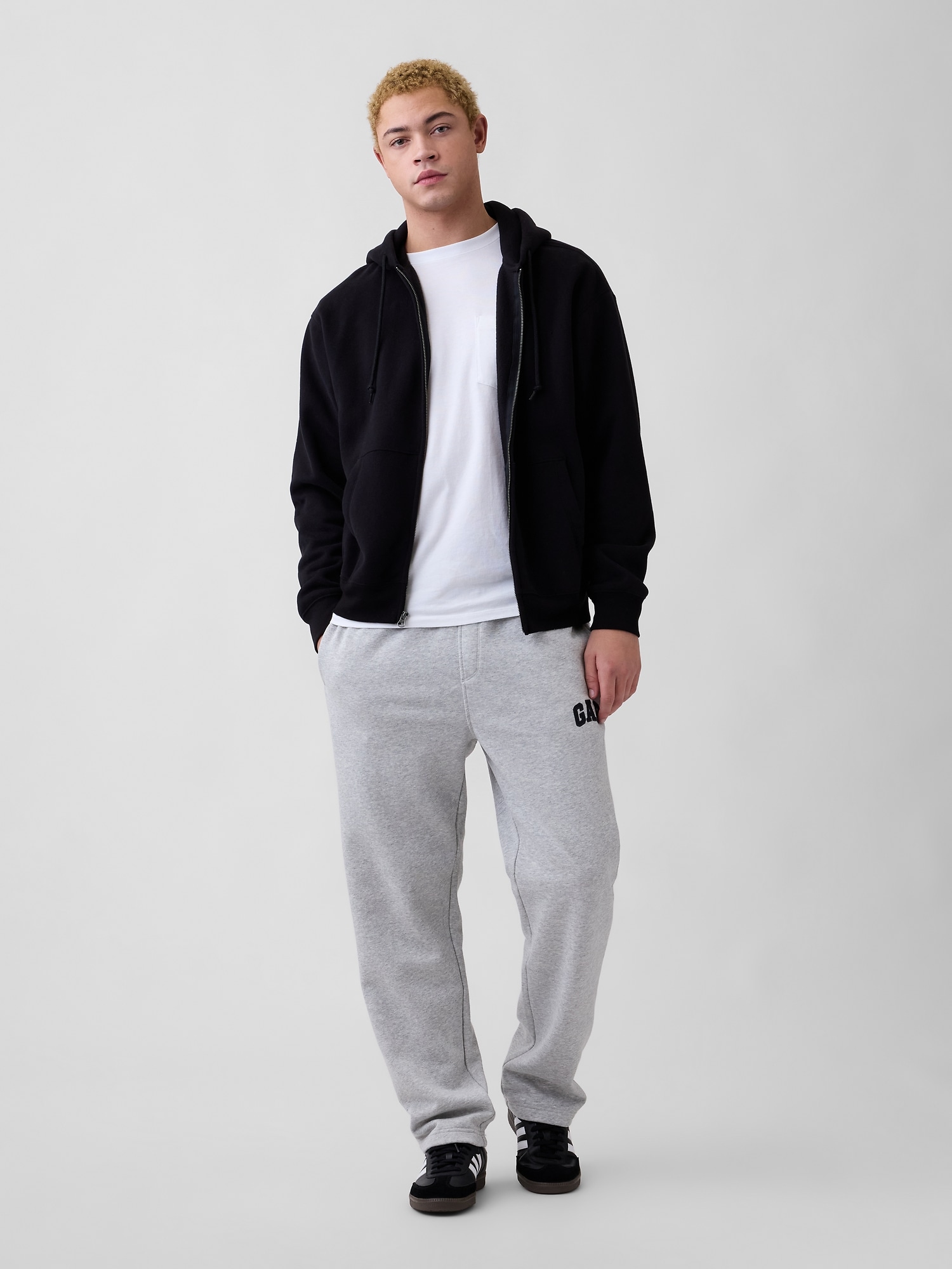 Gap Logo Straight-Leg Sweatpants