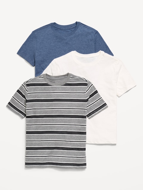 Softest Short-Sleeve T-Shirt 3-Pack for Boys