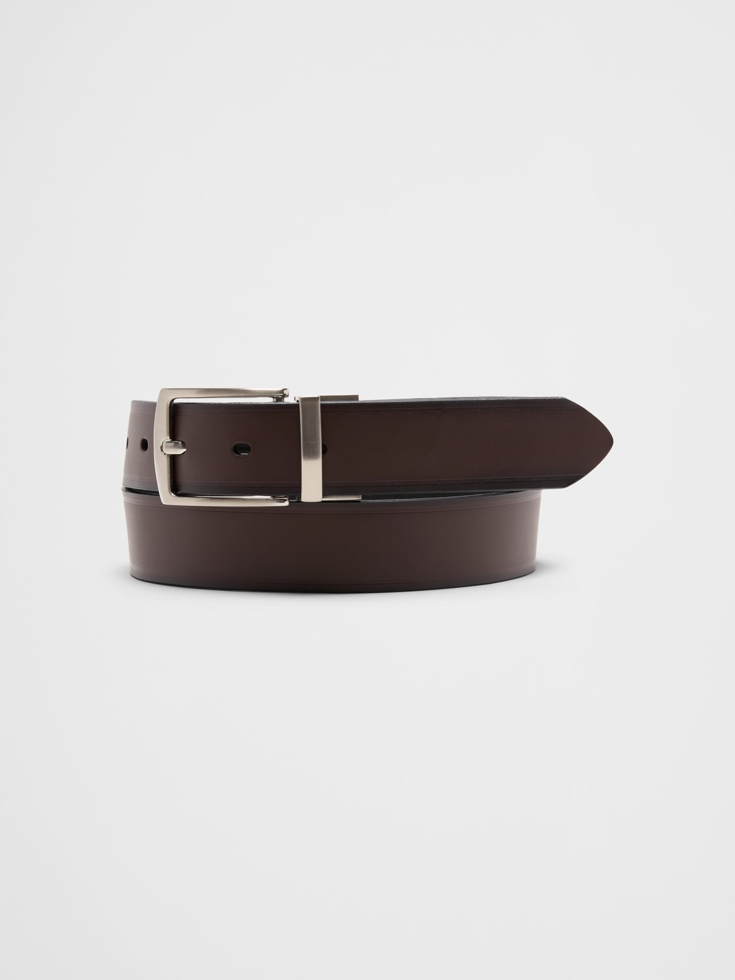 Reversible Leather Dress Belt