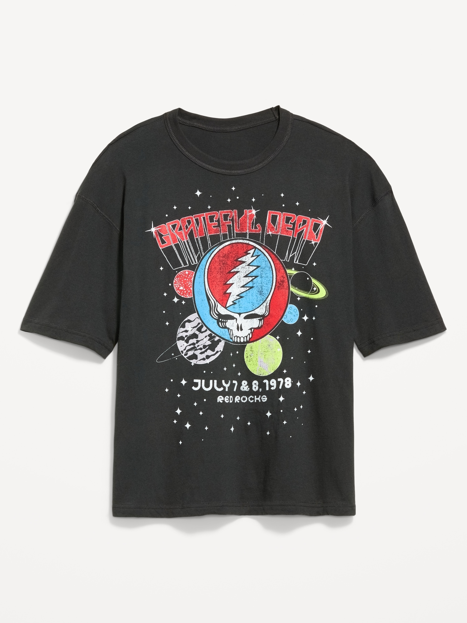 Licensed Pop-Culture Graphic Cropped T-Shirt