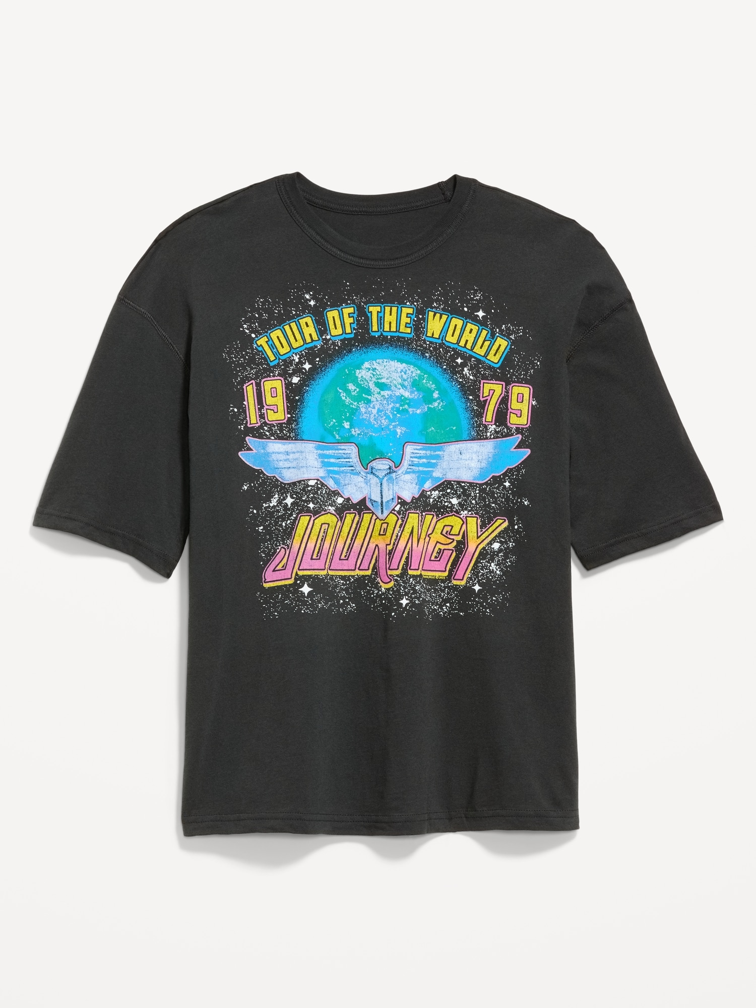 Licensed Pop-Culture Graphic Cropped T-Shirt
