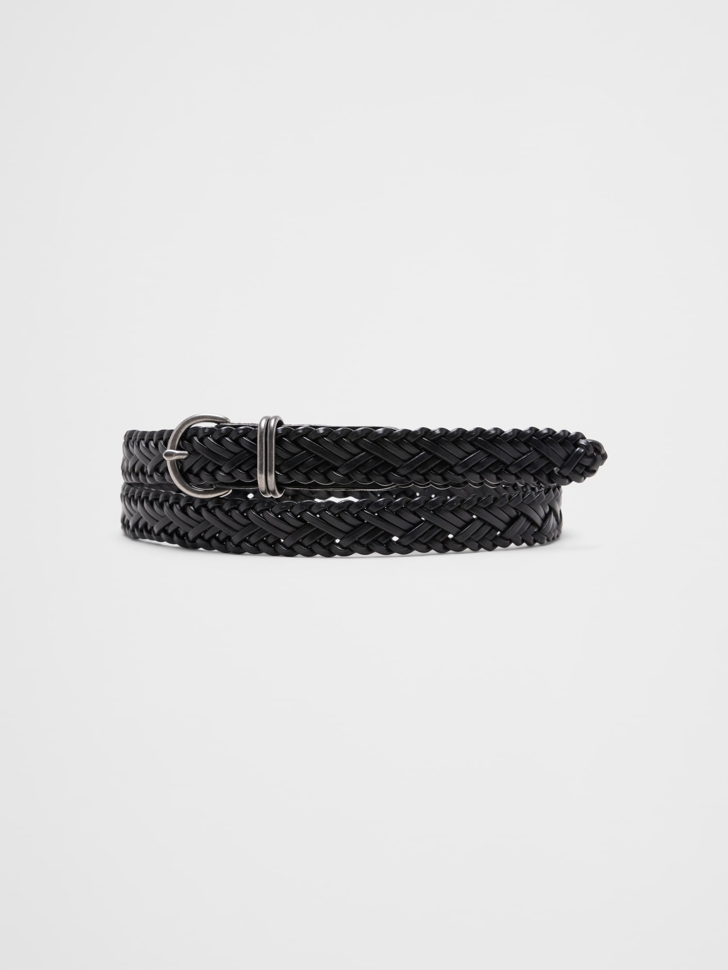 Skinny Braided Belt