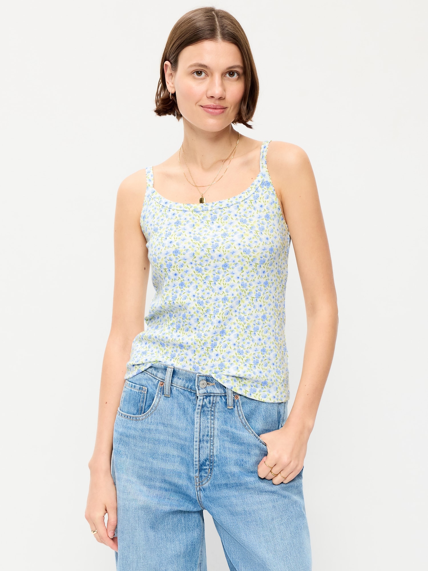 CAMISOLE EN TRICOT POINTELLE