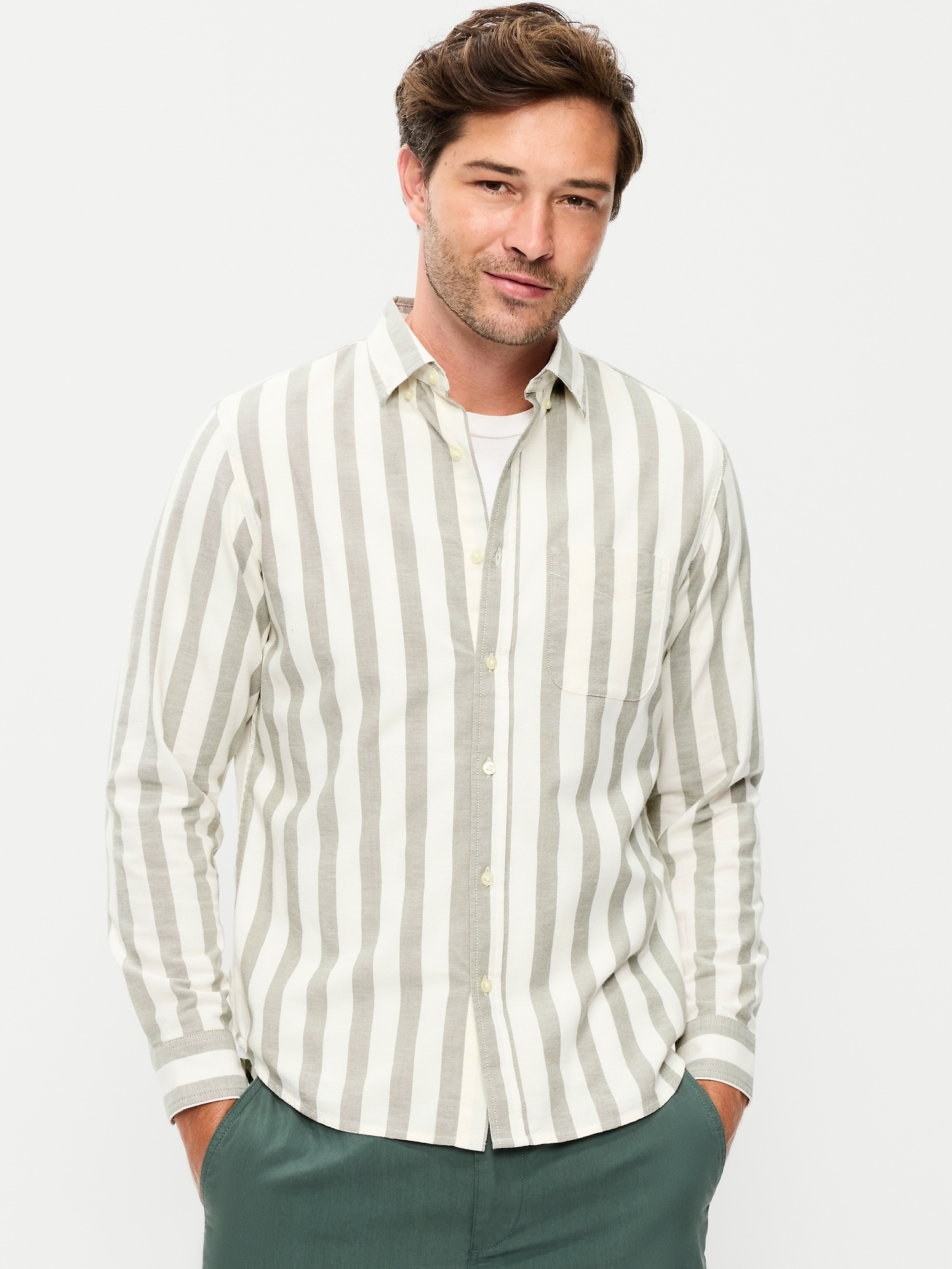CHEMISE OXFORD PASSE-PARTOUT COUPE CLASSIQUE