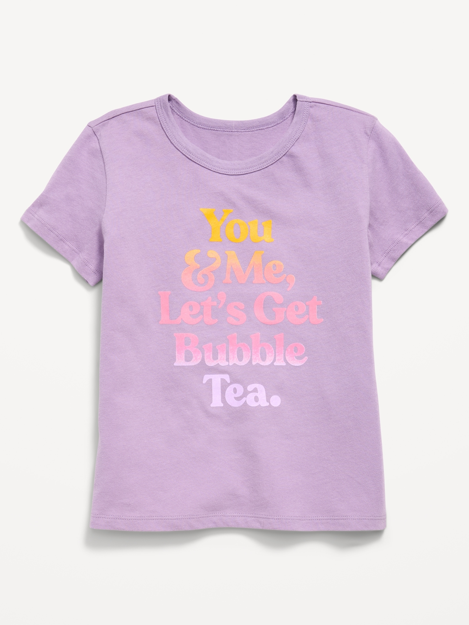 T-SHIRT À MANCHES COURTES À IMPRIMÉ POUR FILLE