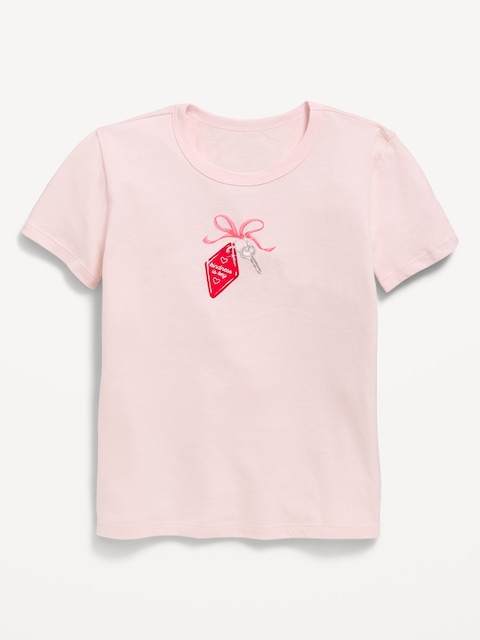 Short-Sleeve Graphic T-Shirt for Girls