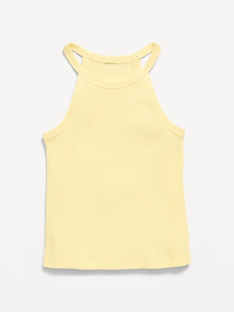 CAMISOLE BAIN DE SOLEIL AJUSTÉE CÔTELÉE POUR TOUTE-PETITE FILLE