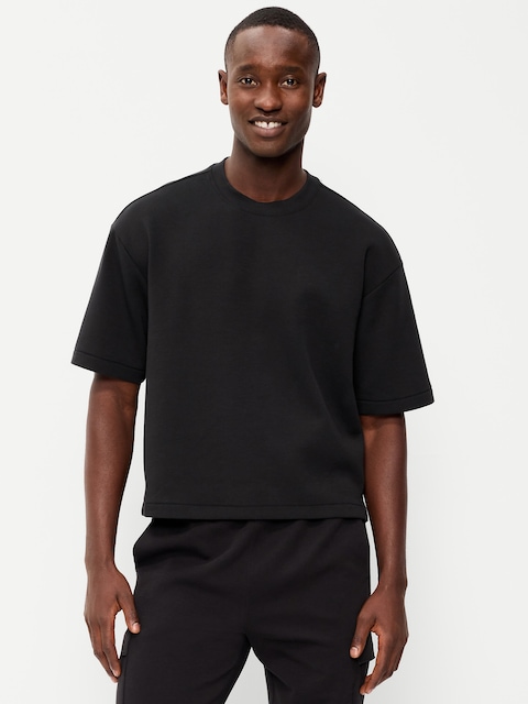 T-SHIRT EN MOLLETON DYNAMIQUE