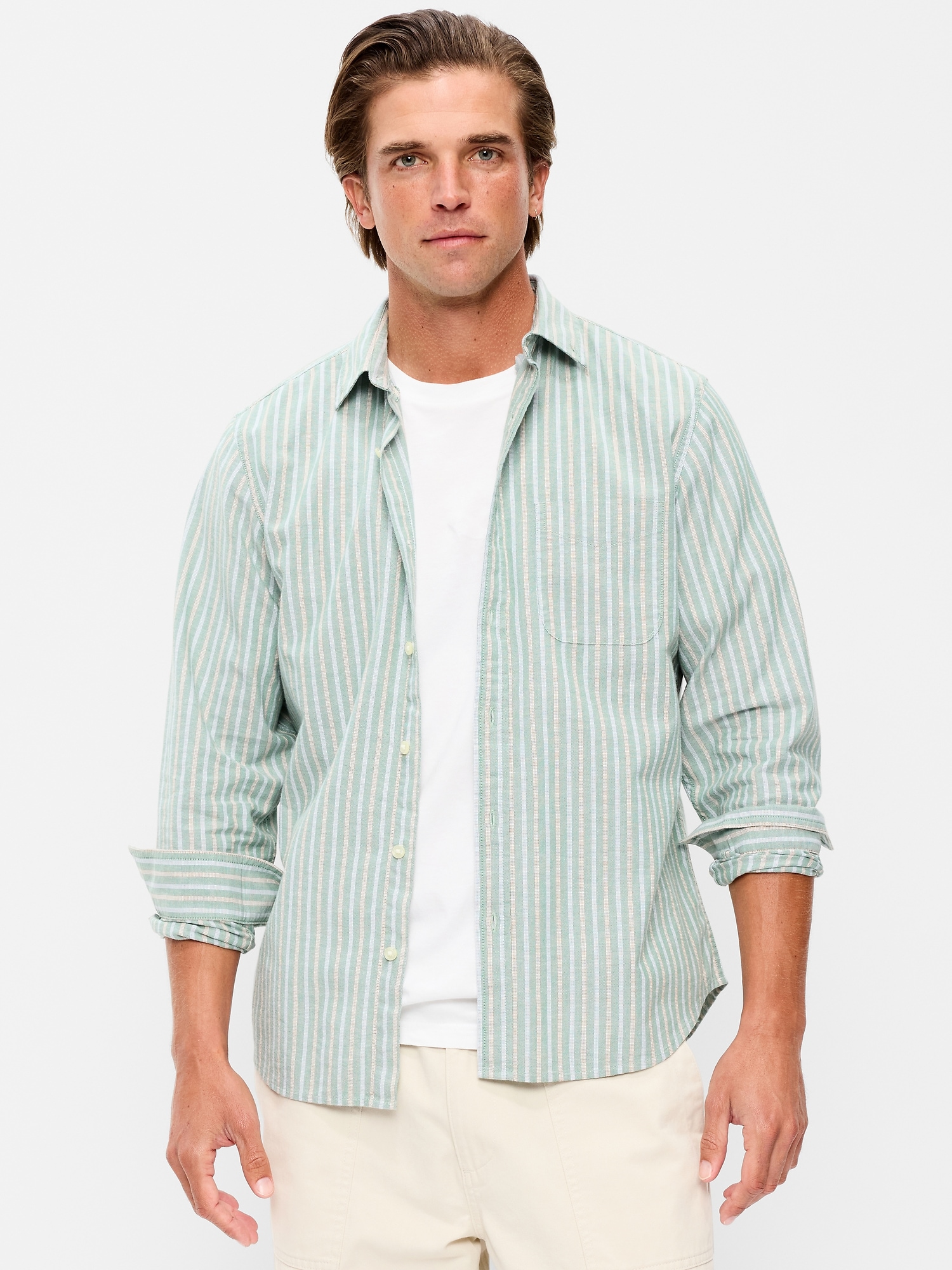 CHEMISE OXFORD PASSE-PARTOUT COUPE CLASSIQUE