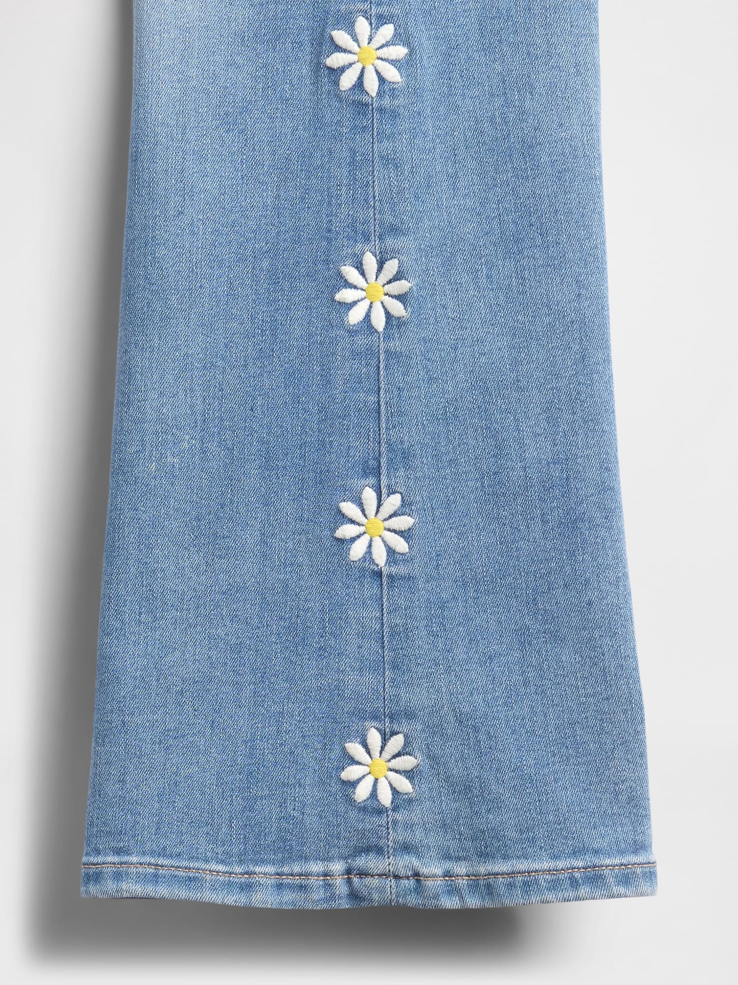 ハイライズ 刺しゅうワッペン '70s フレアデニム (キッズ)-4