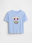 GapKids &times; ディズニー オーバーサイズ フリッピー変身スパンコール グラフィックTシャツ-3