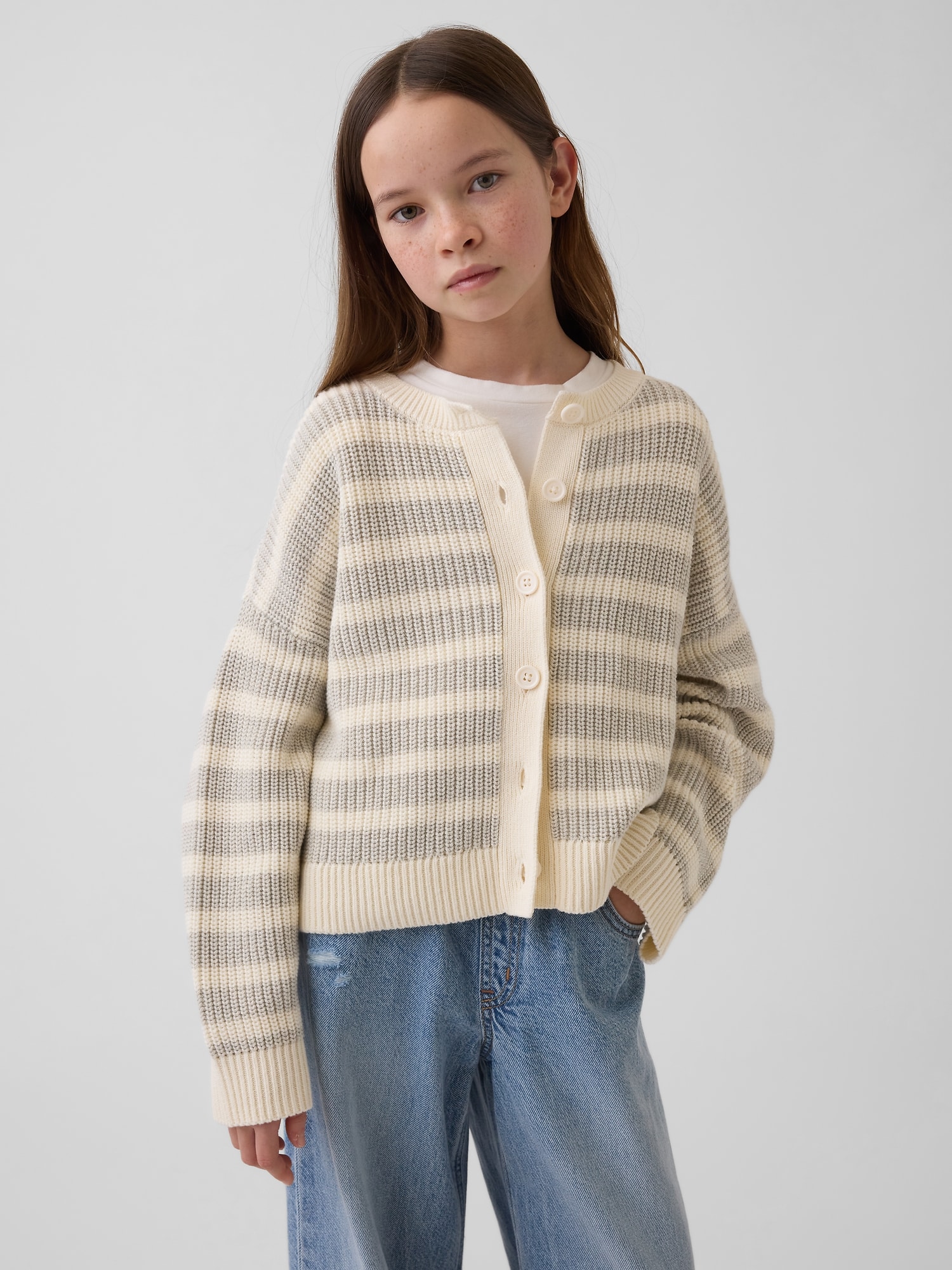 Kids Oversized Cardigan