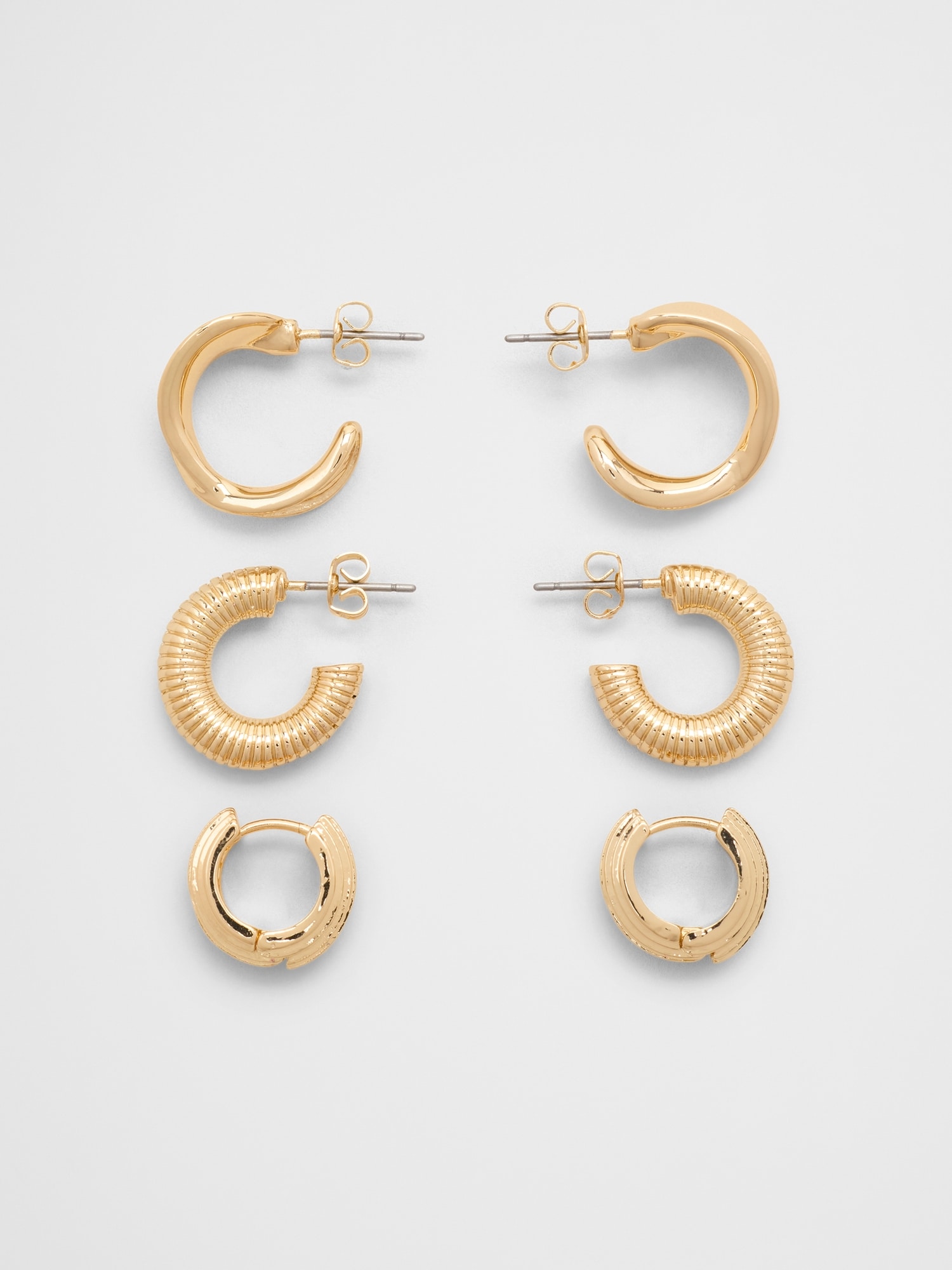 Coil Earrings (3 Pack)