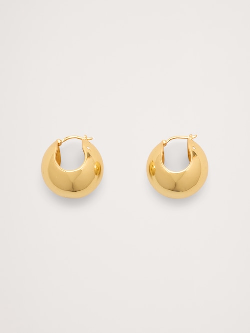 バブル フープ ピアス