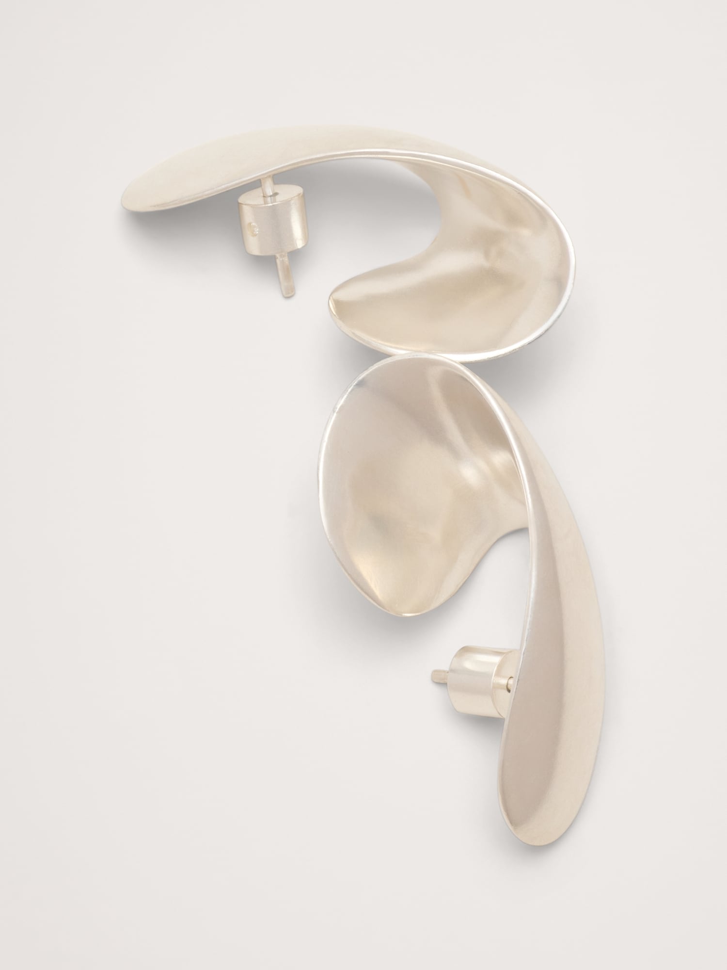 リボン ダングル ピアス-2