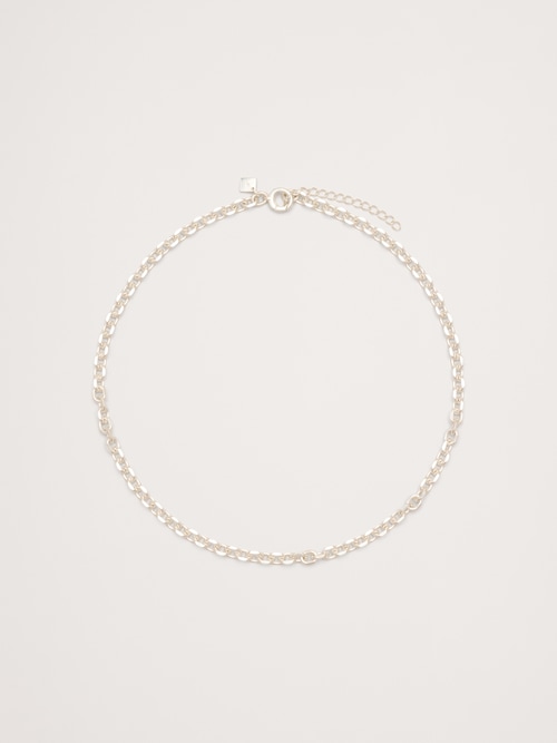 ミニ オーバル リンクチェーン ネックレス