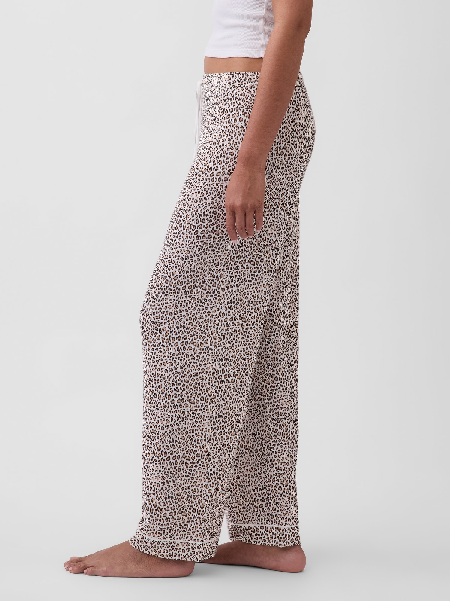 スーパーソフト モダール パジャマパンツ-2