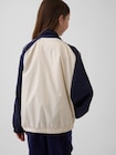 GAP Athleticロゴ ウィンドブレーカー ジャケット (キッズ)-2
