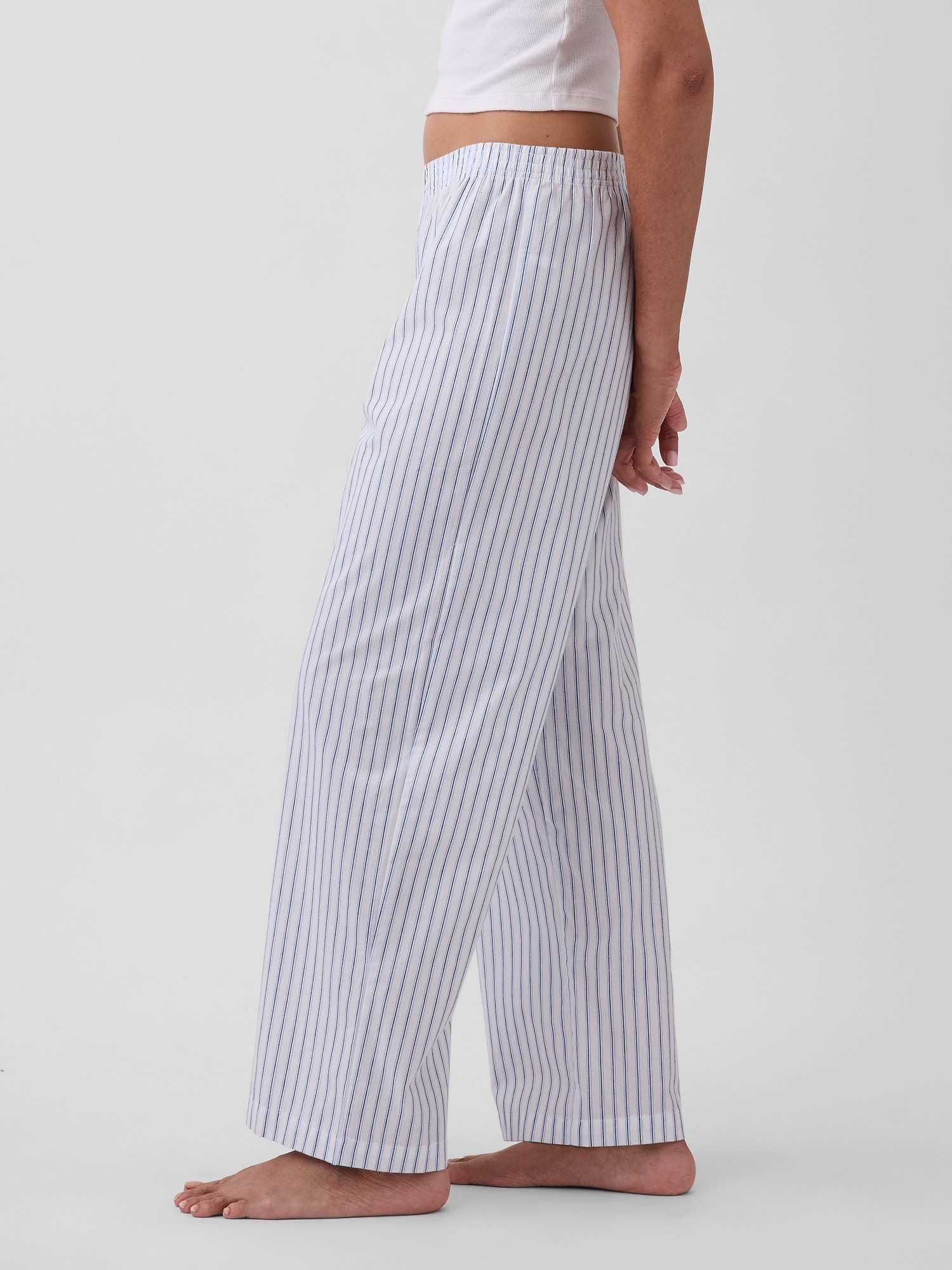 ポプリン パジャマパンツ-2