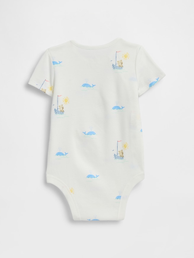 プリントボディスーツ (ベビー)-1