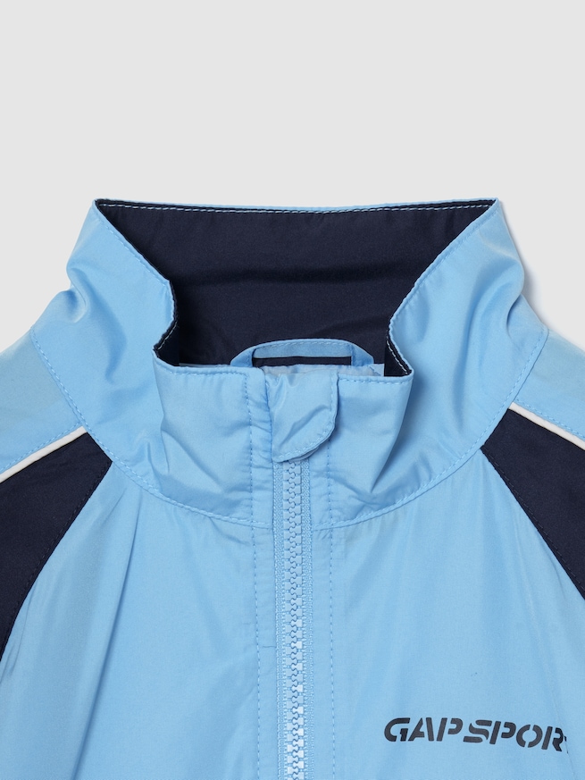 リラックスフィット カラーブロック ウィンドブレーカー (キッズ)-4