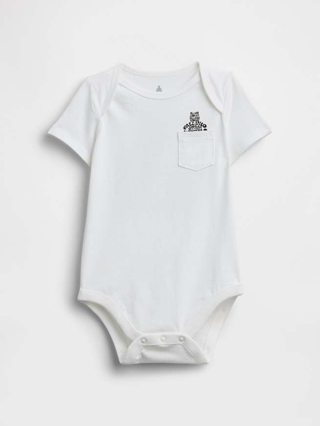 ブラナンベア ポケット ボディスーツ (ベビー)-0