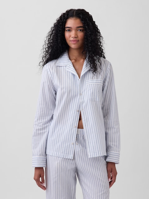 MadeSoft Poplin PJ Shirt