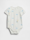 プリントボディスーツ (ベビー)-0