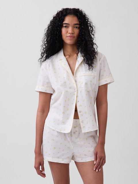 MadeSoft Poplin PJ Shirt
