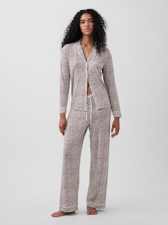 スーパーソフト モダール パジャマパンツ-0