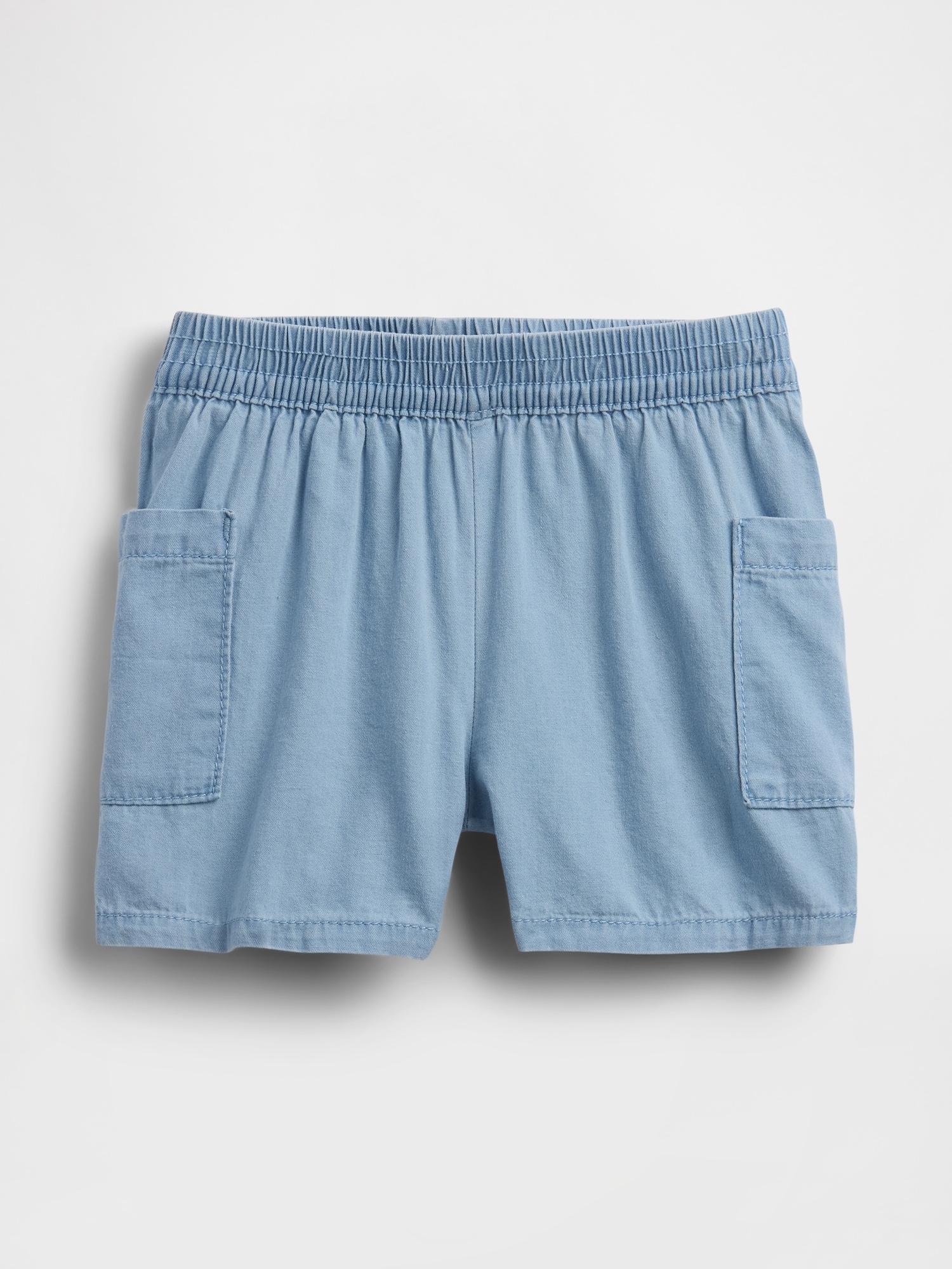babyGap Linen-Blend Pull-On Shorts