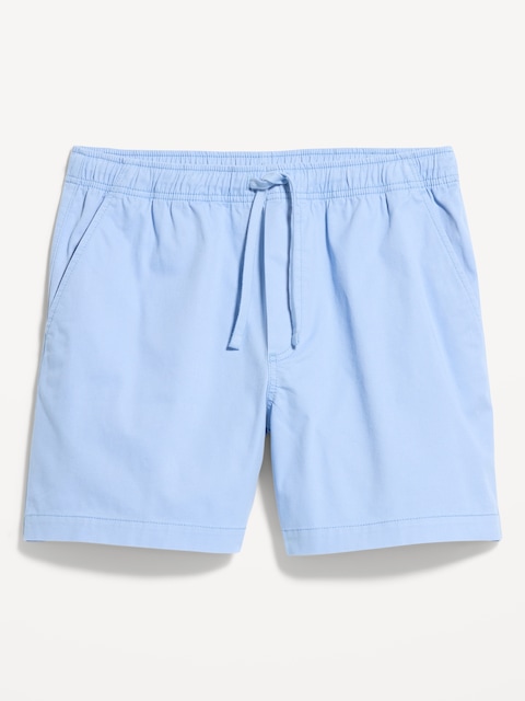 Twill Jogger Shorts -- 5-inch inseam