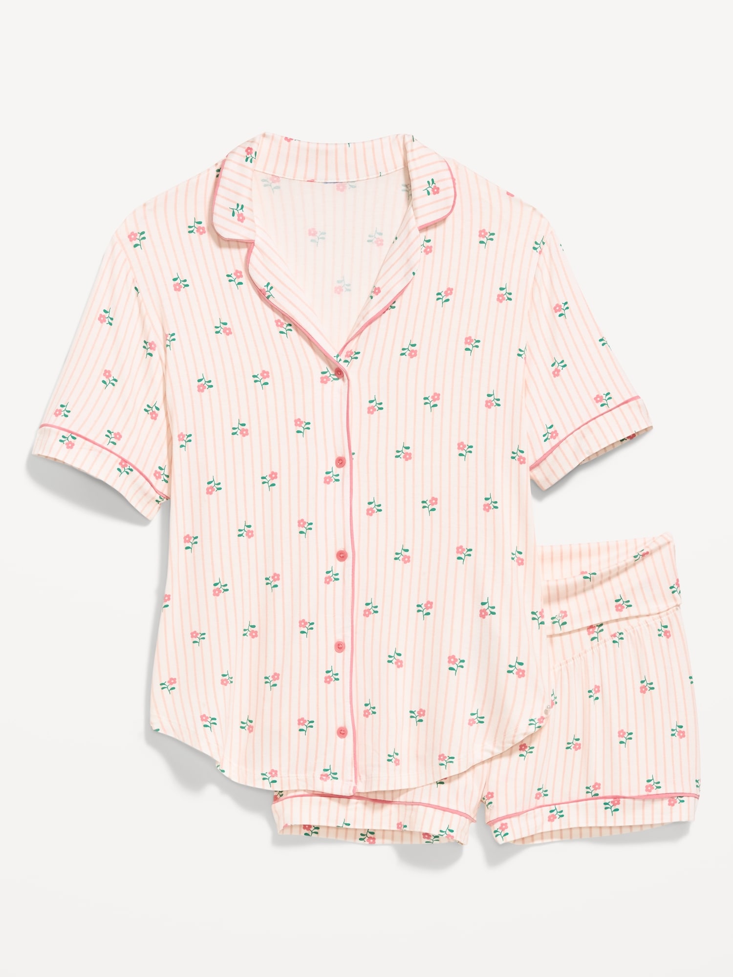 Maternity Classic Pajama Short Set