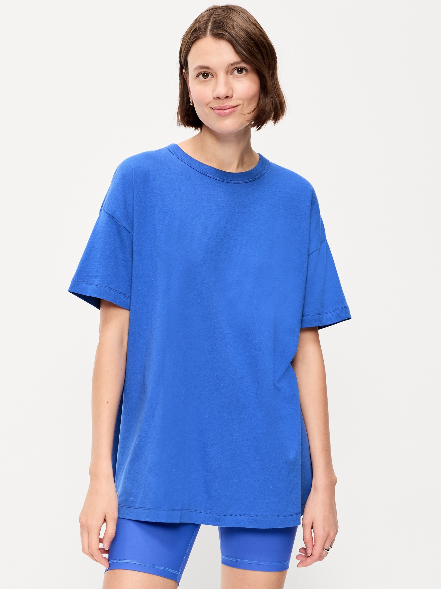 T-SHIRT TUNIQUE PASSE-PARTOUT SURDIMENSIONNÉ