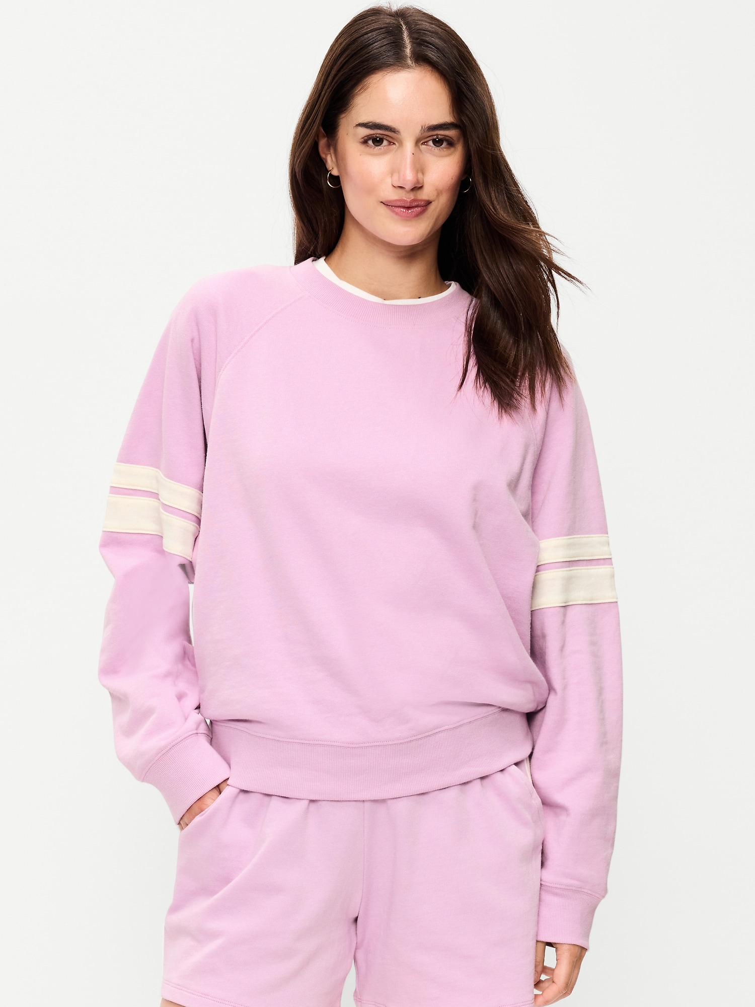 Oversized Raglan Sweatshirt