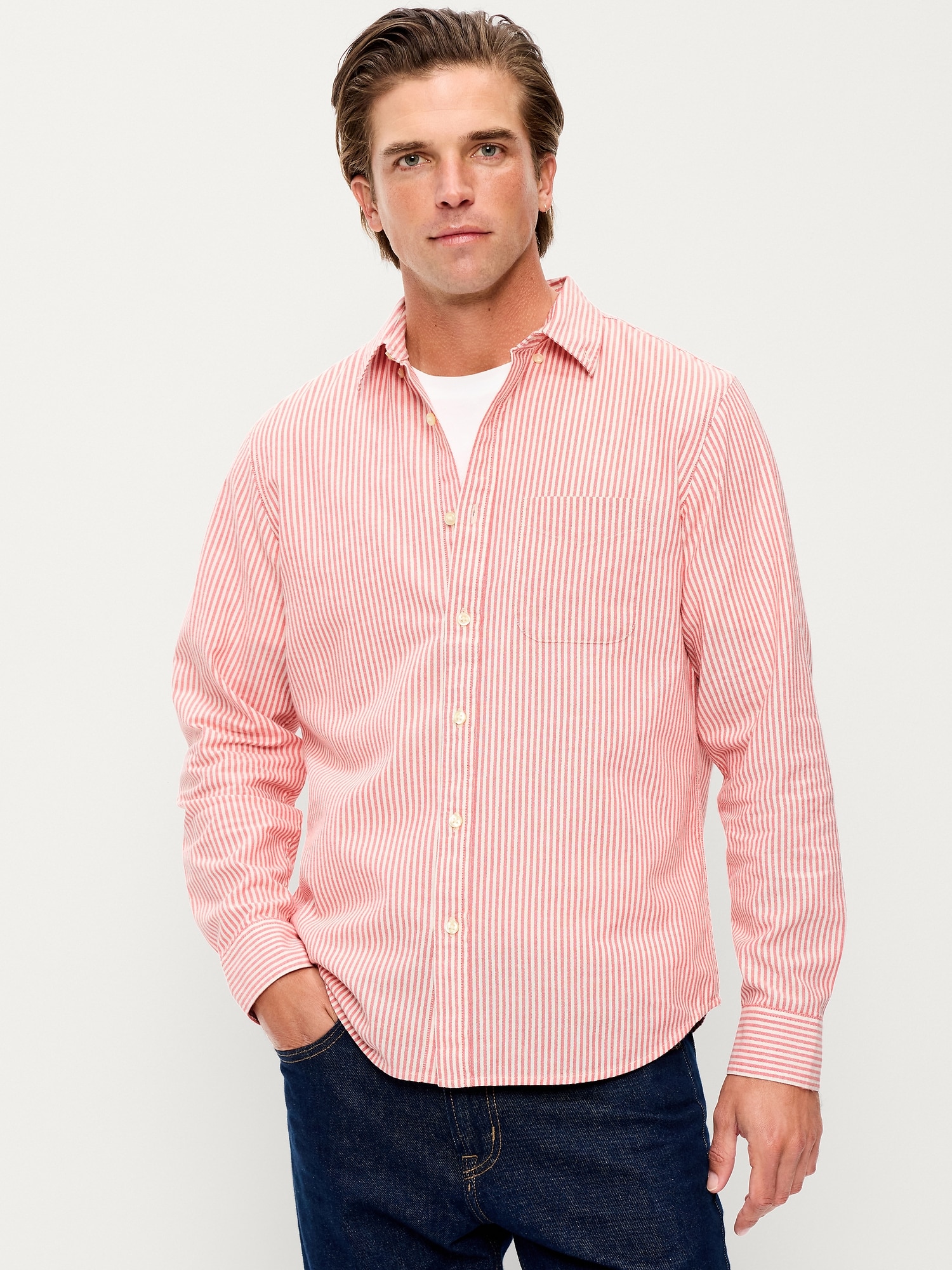 CHEMISE OXFORD PASSE-PARTOUT COUPE CLASSIQUE