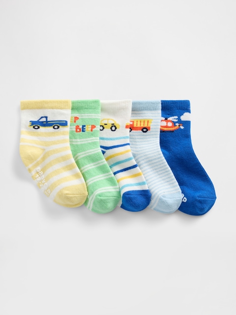 babyGap Quarter Crew Socks (5-Pack)