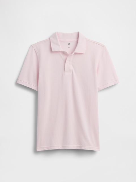Kids Pique Polo Shirt