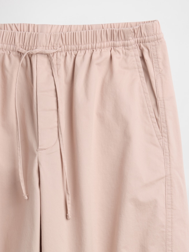 ハイライズ イージーウエスト バレルカーキパンツ-5